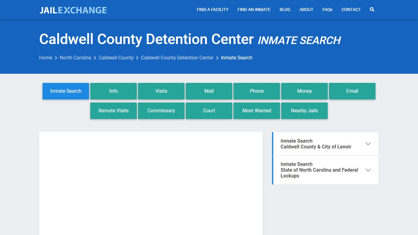 Caldwell County Detention Center Inmate Search - Jail Exchange